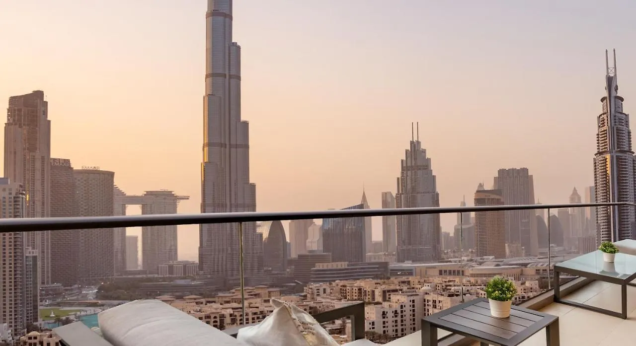 Elite Royal Apartment: Panoramic Burj Khalifa View Dubai